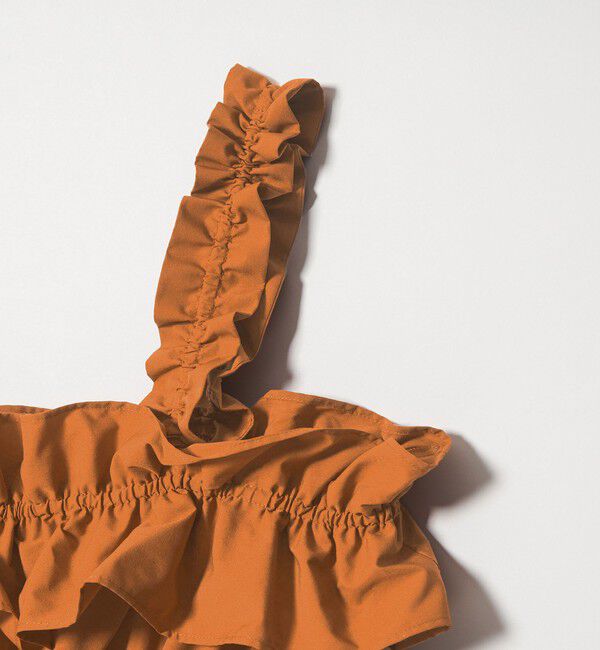 EMMEL REFINES「＜EMMEL REFINES＞EM フリル ギャザー ワンピース」|ワンピース|