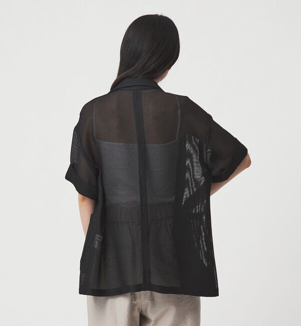 EMMEL REFINES「＜EMMEL REFINES＞EM カラミ 3ボタン ショートスリーブ ジャケット」|テーラードジャケット|