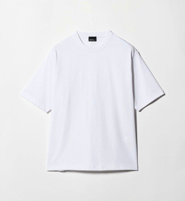 UNITED ARROWS green label relaxing「【WEB限定】ファンクショナル ヘビーウェイト クルーネック 半袖 Tシャツ カットソー -抗菌-」|Tシャツ・カットソー|WHITE