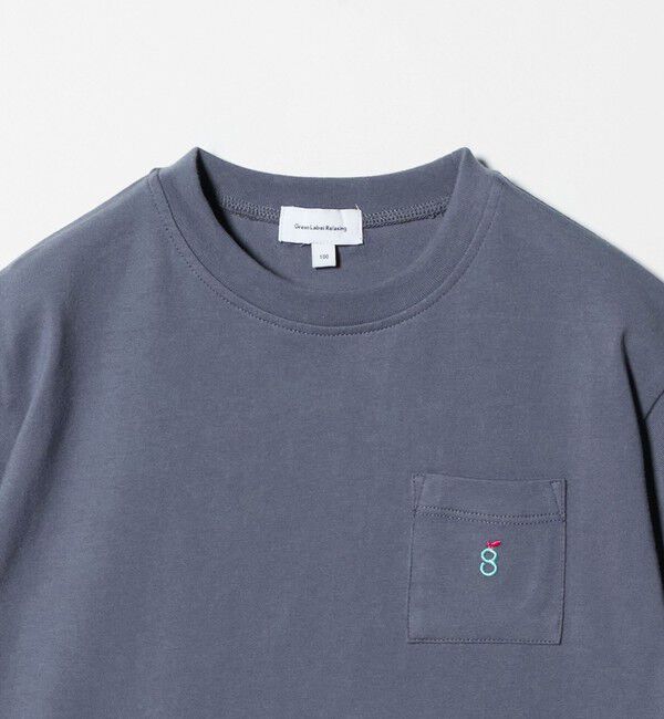 UNITED ARROWS green label relaxing「ロゴ刺しゅう Tシャツ / キッズ  100cm-160cm」|Tシャツ・カットソー|