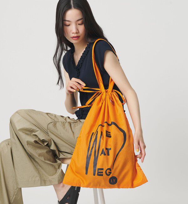 BEAUTY&YOUTH UNITED ARROWS「＜LY＞A3 サック トートバッグ」|トートバッグ|ORANGE