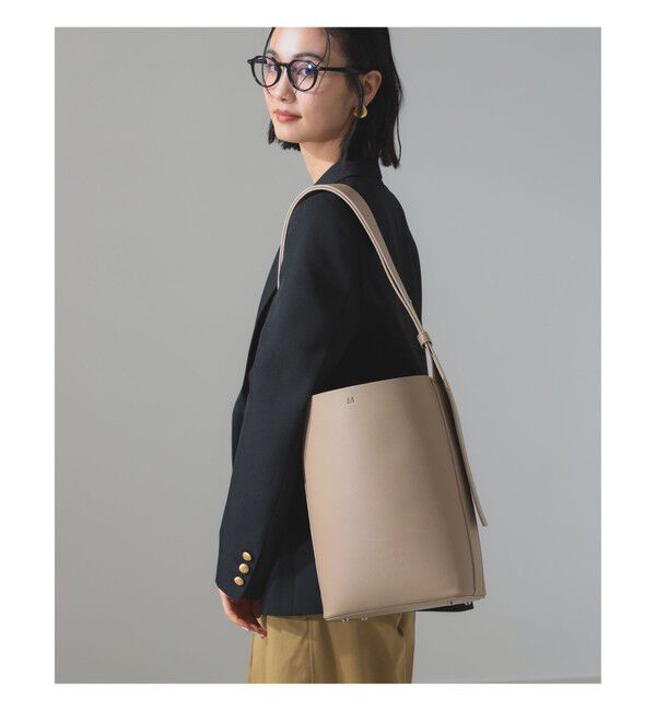 Demi-Luxe BEAMS 「&MyuQ / NEW JUNO mini ショルダートートバッグ」|トートバッグ|別注BEIGE