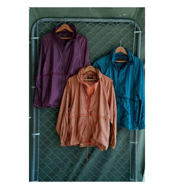 BEAMS PLUS「MIL Athletic Jacket Nylon Rip stop Pigment Dye」|ブルゾン・スタジャン|