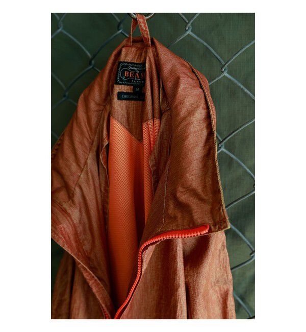 BEAMS PLUS「MIL Athletic Jacket Nylon Rip stop Pigment Dye」|ブルゾン・スタジャン|