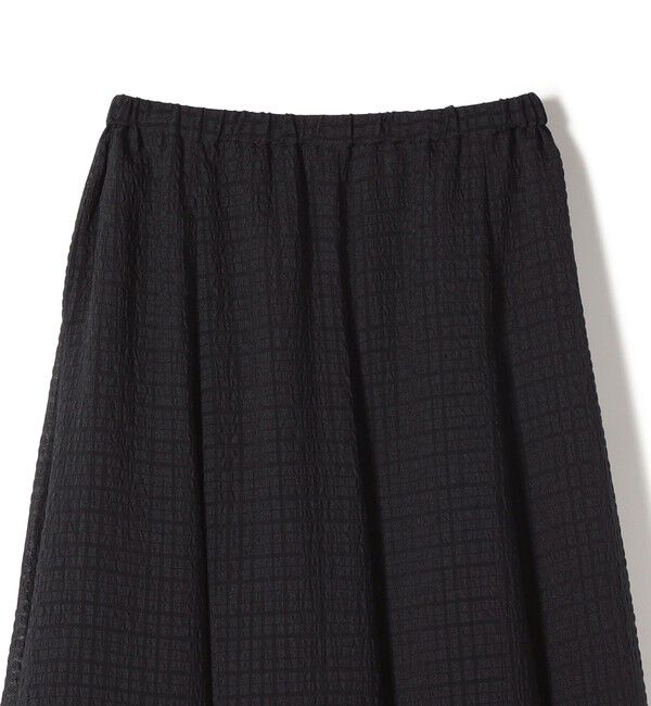 SHIPS for women「〈手洗い可能〉シアサッカー チェック ボリューム スカート◇」|スカート|