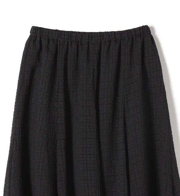 SHIPS for women「〈手洗い可能〉シアサッカー チェック ボリューム スカート◇」|スカート|