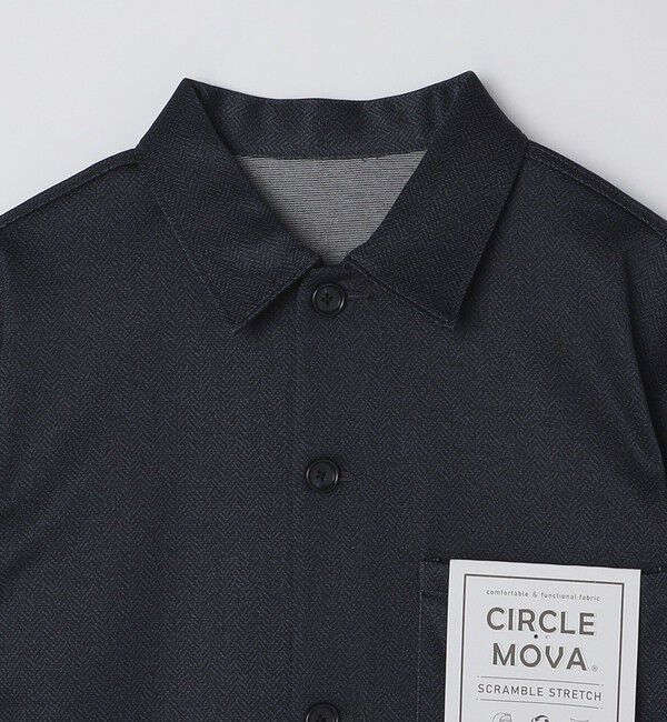 SHIPS Colors 「SHIPS Colors:〈洗濯機可能〉サークルムーバー プリント ボックス シャツ」|シャツ・ブラウス|