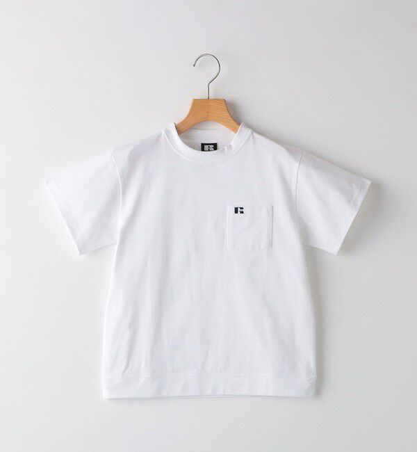 SHIPS KIDS「【SHIPS KIDS別注】RUSSELL ATHLETIC:100～130cm /〈吸水速乾/抗菌/防臭〉TEE」|Tシャツ・カットソー|