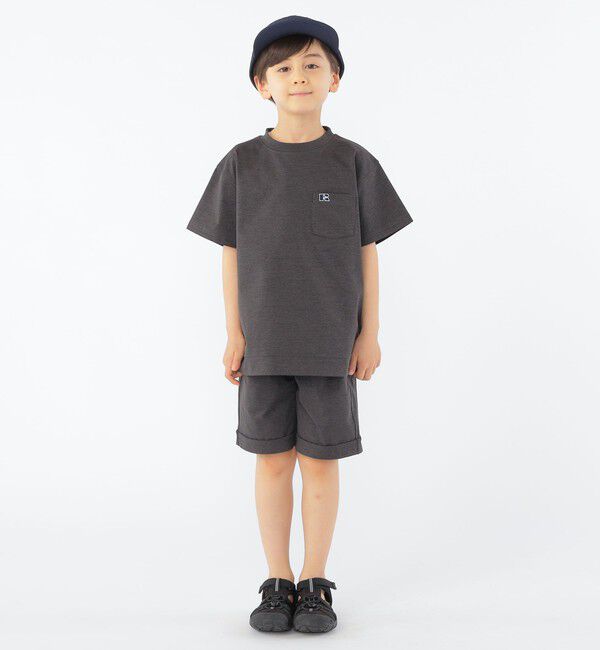 SHIPS KIDS「【SHIPS KIDS別注】RUSSELL ATHLETIC:100～130cm /〈吸水速乾/抗菌/防臭〉TEE」|Tシャツ・カットソー|