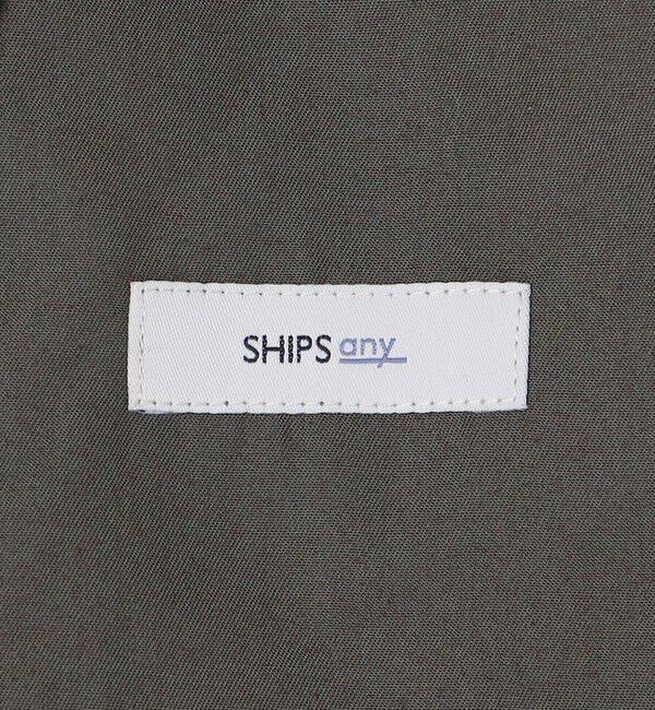 SHIPS any「SHIPS any: 〈洗濯機可能〉Reflax(R) リネンライク 1タック イージーパンツ◇」|スラックス|