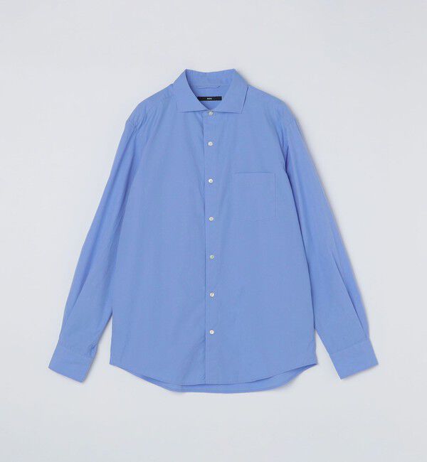 SHIPS「SHIPS: セミワイド スムース テックス ブロードシャツ」|シャツ・ブラウス|
