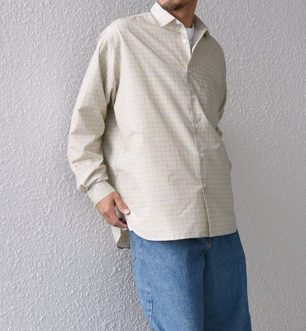 SHIPS any「SHIPS any: オーバーサイズ レギュラー チェック シャツ◇」|シャツ・ブラウス|