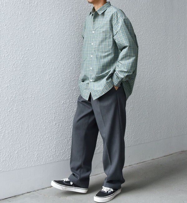 SHIPS any「SHIPS any: オーバーサイズ レギュラー チェック シャツ◇」|シャツ・ブラウス|