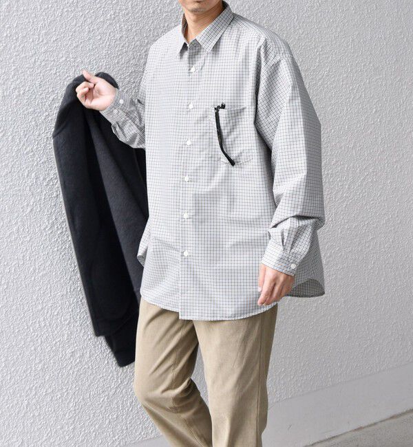 SHIPS any「SHIPS any: オーバーサイズ レギュラー チェック シャツ◇」|シャツ・ブラウス|