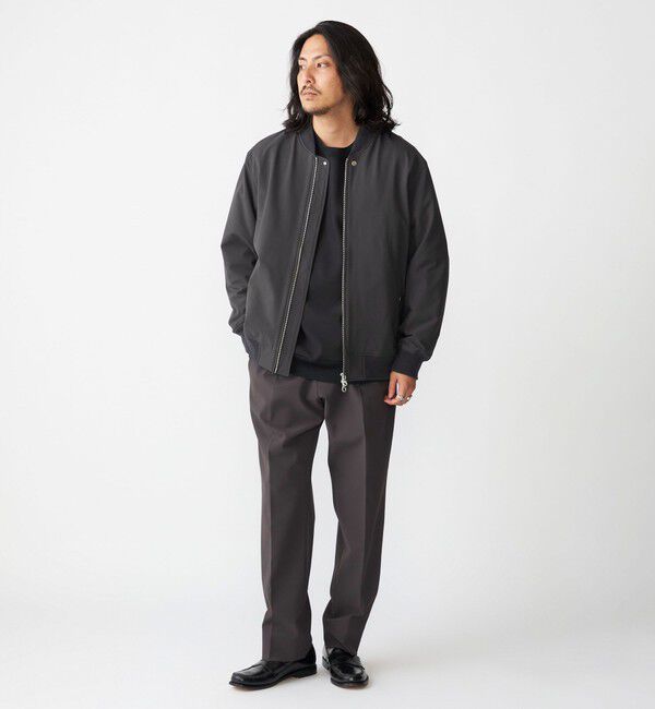 SHIPS「SHIPS: SOLOTEX(R) ストレッチ ミリタリー ブルゾン」|ブルゾン・スタジャン|