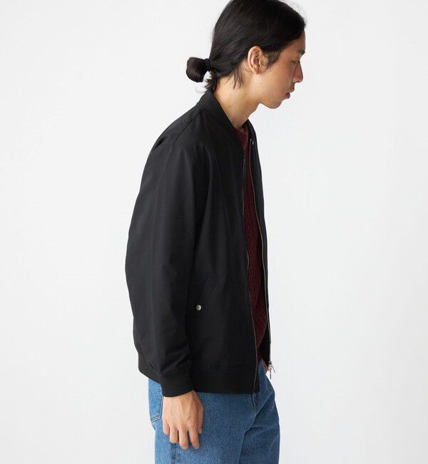 SHIPS「SHIPS: SOLOTEX(R) ストレッチ ミリタリー ブルゾン」|ブルゾン・スタジャン|