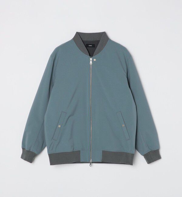 SHIPS「SHIPS: SOLOTEX(R) ストレッチ ミリタリー ブルゾン」|ブルゾン・スタジャン|