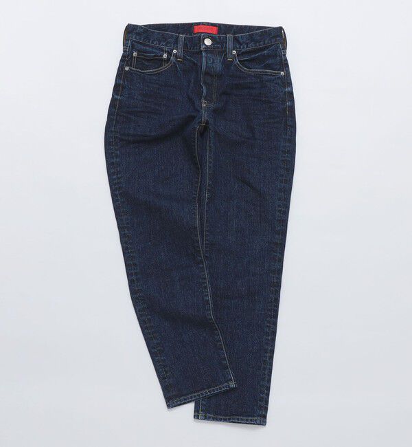 SHIPS「【SHIPS別注】RED CARD TOKYO: RHYTHM クリーンウォッシュ ジャストレングス スリムテーパードデニム」|デニム|