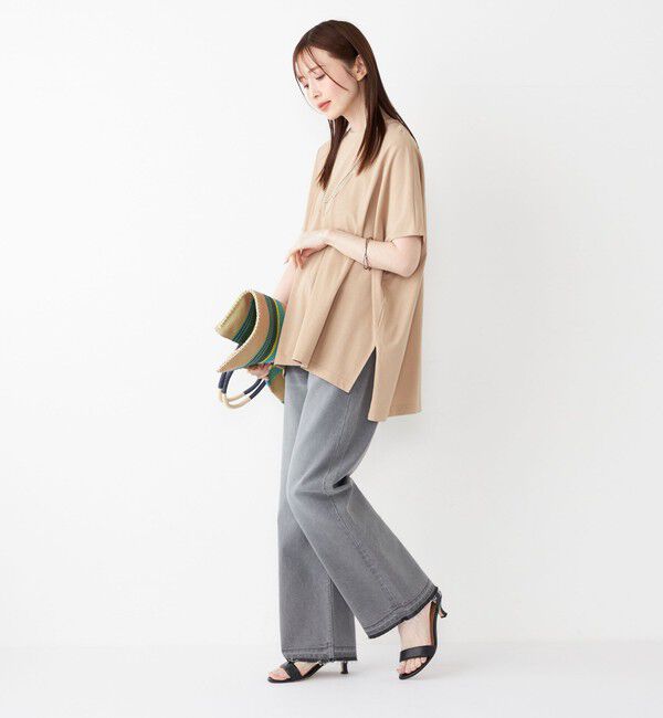 SHIPS Colors 「SHIPS Colors:ルーズ ストレート デニム◇」|デニム|