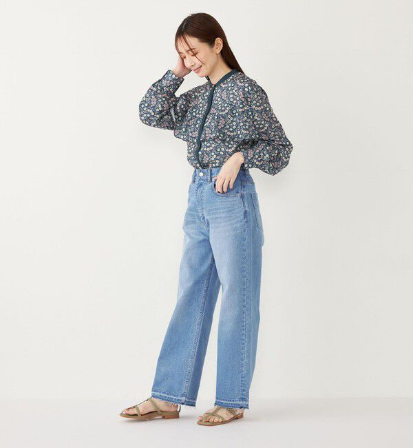 SHIPS Colors 「SHIPS Colors:ルーズ ストレート デニム◇」|デニム|