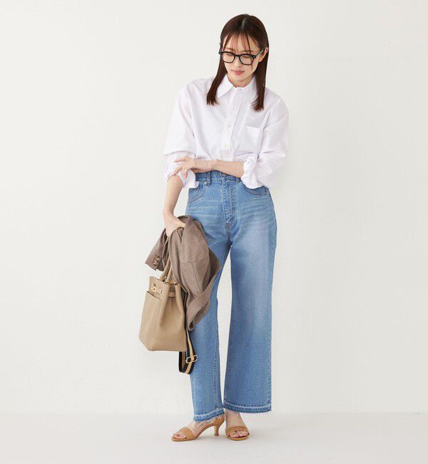 SHIPS Colors 「SHIPS Colors:ルーズ ストレート デニム◇」|デニム|