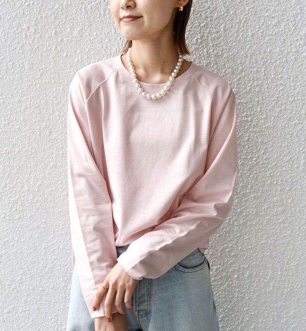 SHIPS for women「〈手洗い可能〉ベースボール TEE」|Tシャツ・カットソー|