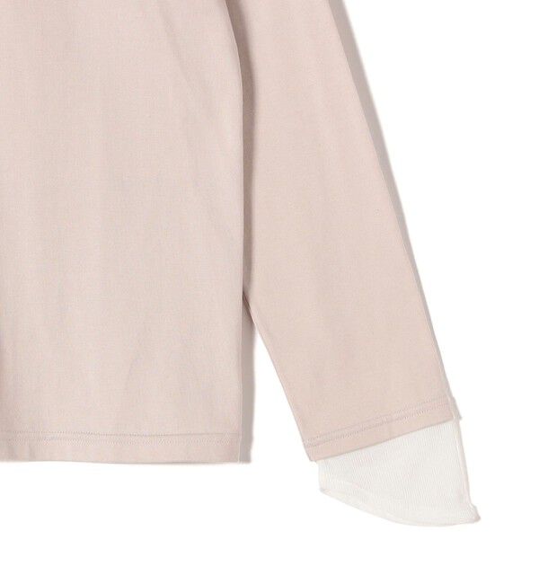 SHIPS for women「レイヤード ライク ヘンリーネック プルオーバー」|Tシャツ・カットソー|