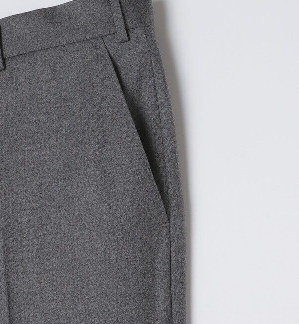 SHIPS「PT TORINO: CITY FIT ウール ライト フランネル スラックス」|スラックス|