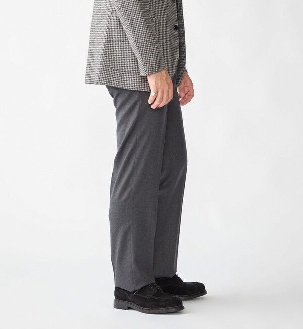 SHIPS「PT TORINO: CITY FIT ウール ライト フランネル スラックス」|スラックス|