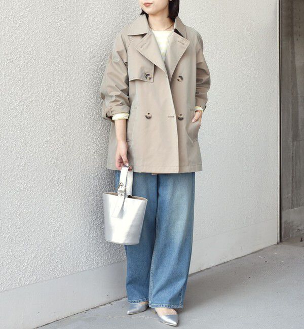 SHIPS Colors 「SHIPS Colors:キルティング ライナー ショート トレンチ◇」|トレンチコート|