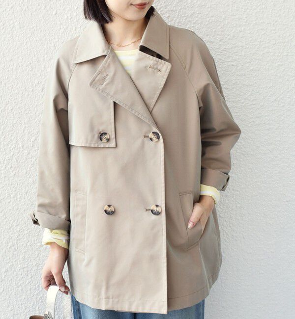 SHIPS Colors 「SHIPS Colors:キルティング ライナー ショート トレンチ◇」|トレンチコート|