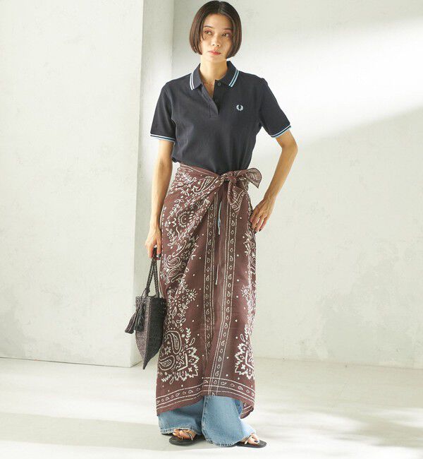 SHIPS for women「《予約》【一部SHIPS別注】manipuri: 120*120 STOLE」|ストール|