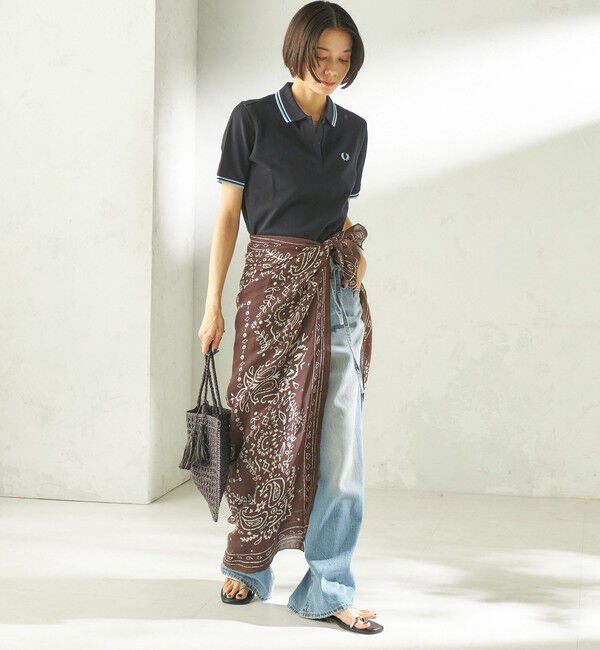 SHIPS for women「《予約》【一部SHIPS別注】manipuri: 120*120 STOLE」|ストール|