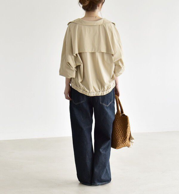 quaranciel「《予約》quaranciel:〈接触冷感/UVカット/撥水〉マルチファンクション ライト ブルゾン」|ブルゾン・スタジャン|