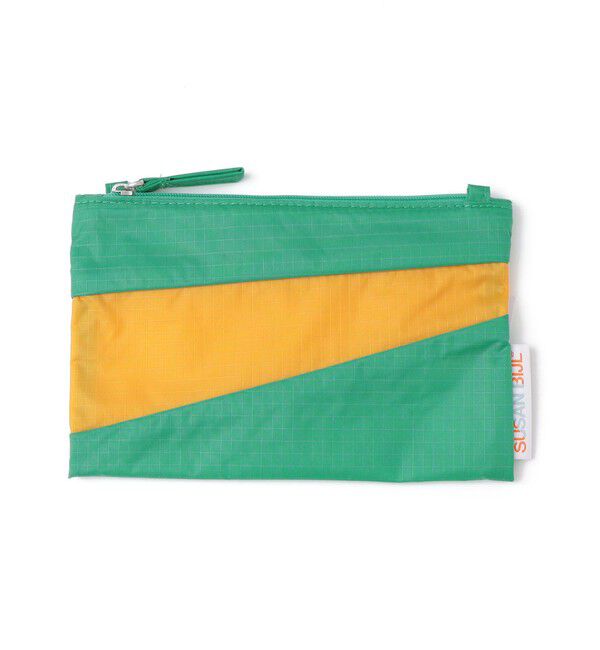 SHIPS Days「SUSAN BIJL:THE NEW POUCH S」|ポーチ|ライトグリーン