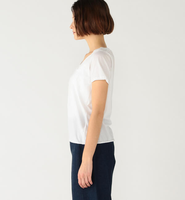 GALERIE VIE「コットン ラウンドネックプルオーバー」|Tシャツ・カットソー|