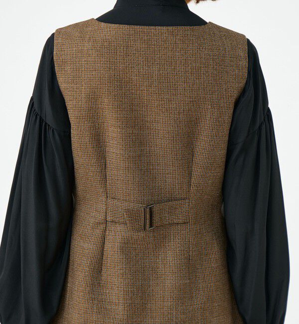 Ballsey「Tiffany スクエアネックジレ」|ベスト・ジレ|