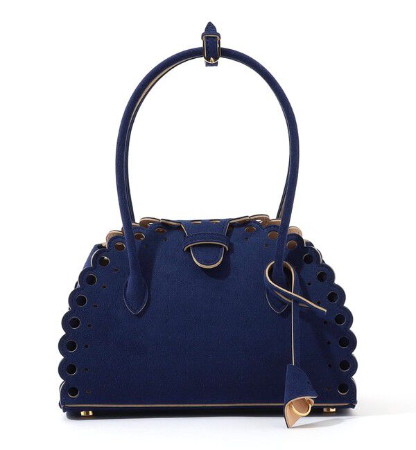 TOMORROWLAND GOODS「MARY AL TERNA ENSOU ハンドバッグ」|ハンドバッグ|67 ダークブルー