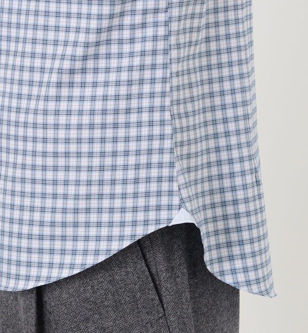 TOMORROWLAND BUYING WEAR「ERRICO FORMICOLA コットンチェック  ロングスリーブシャツ」|シャツ・ブラウス|