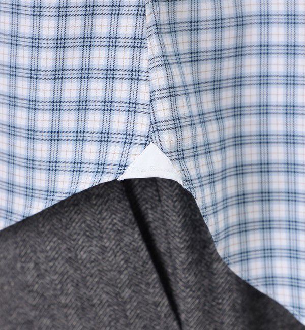 TOMORROWLAND BUYING WEAR「ERRICO FORMICOLA コットンチェック  ロングスリーブシャツ」|シャツ・ブラウス|