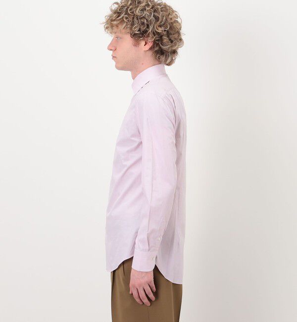 TOMORROWLAND BUYING WEAR「ERRICO FORMICOLA コットンヘアラインストライプ  ロングスリーブシャツ」|シャツ・ブラウス|