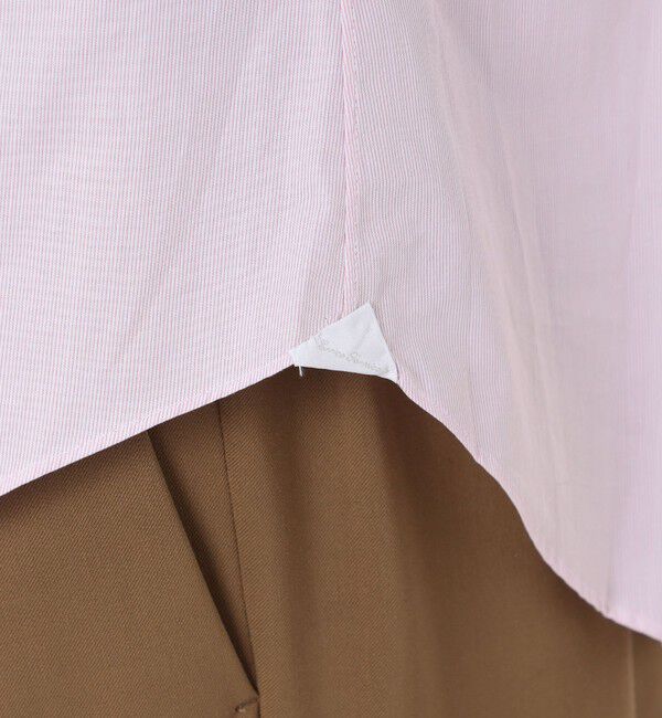 TOMORROWLAND BUYING WEAR「ERRICO FORMICOLA コットンヘアラインストライプ  ロングスリーブシャツ」|シャツ・ブラウス|