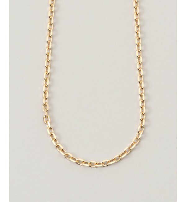  「【blancle/ ブランクレ】nfgp・Short oval chain necklace」|ネックレス|ゴールド