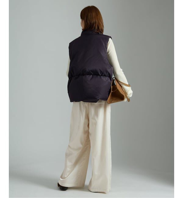 VERMEIL par iena「シルクライクサテン リラックスパンツ」|その他|