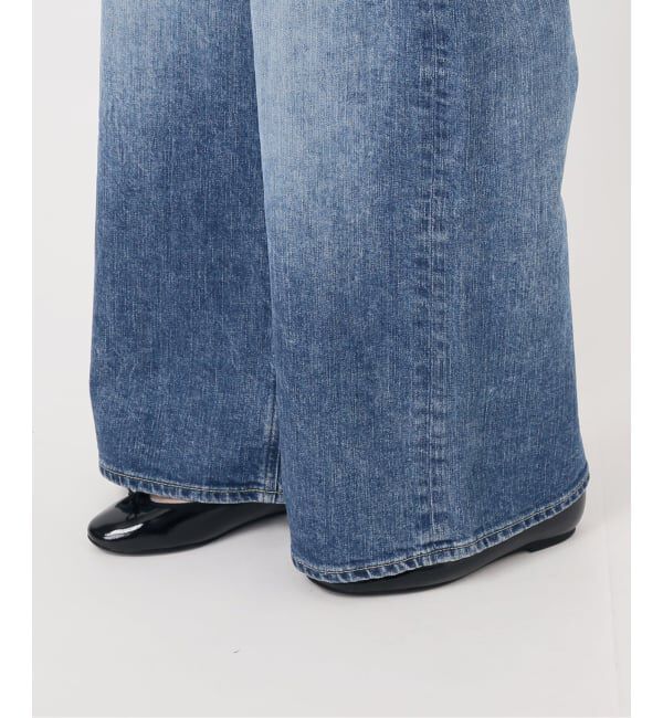 IENA「YANUK/ヤヌーク 別注 MARY Baggy straight デニムパンツ 57162501」|デニム|