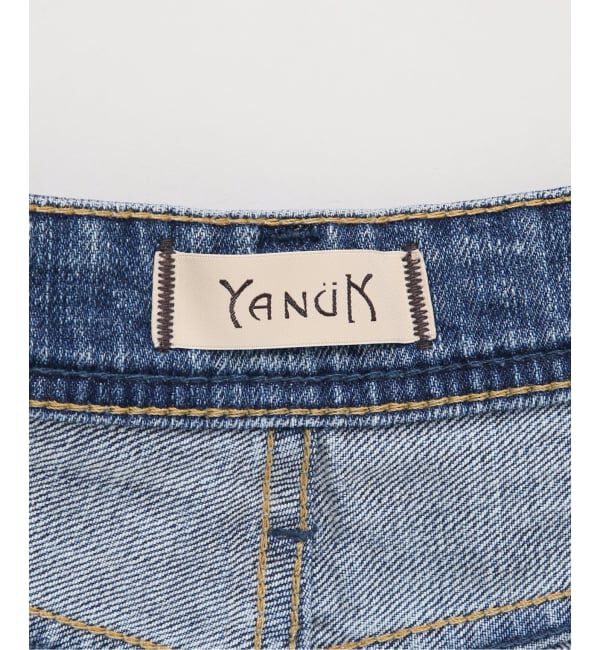 IENA「YANUK/ヤヌーク 別注 MARY Baggy straight デニムパンツ 57162501」|デニム|