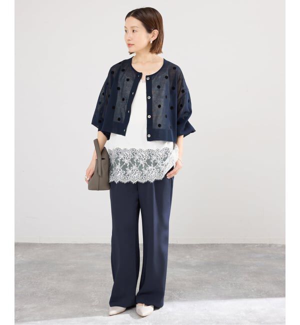 IENA「《予約》ウォッシャブルシルキーサテンイージーパンツ」|その他|