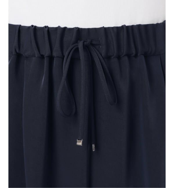 IENA「《予約》ウォッシャブルシルキーサテンイージーパンツ」|その他|