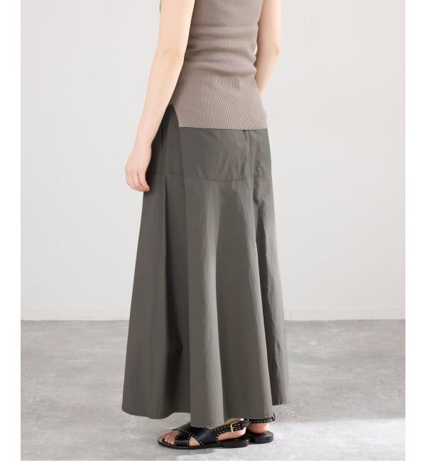 IENA「《予約/洗濯機洗い可》チノライクスカート」|スカート|