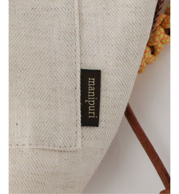 VERMEIL par iena「《予約》manipuri マニプリ パラコードリバーシブルプリントトートS 0161252301/303」|トートバッグ|